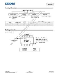 74HCU04T14-13 Datasheet Page 6