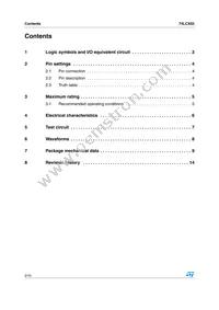 74LCX02MTR Datasheet Page 2
