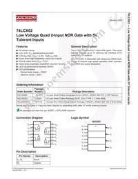 74LCX02SJ Datasheet Page 2