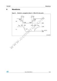 74LCX07MTR Datasheet Page 9