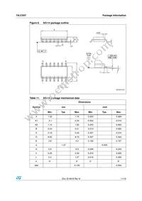74LCX07MTR Datasheet Page 11