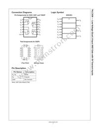 74LCX08SJX Datasheet Page 2