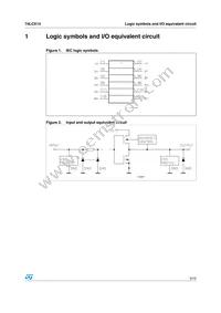 74LCX14MTR Datasheet Page 3