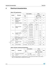 74LCX14MTR Datasheet Page 6