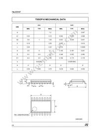 74LCX157TTR Datasheet Page 8