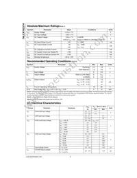 74LCX162374MTDX Datasheet Page 5