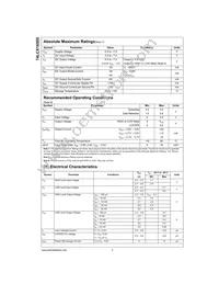 74LCX16500GX Datasheet Page 5