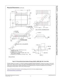 74LCX373SJX Datasheet Page 13