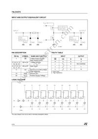 74LCX374MTR Datasheet Page 2