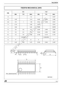 74LCX574TTR Datasheet Page 9