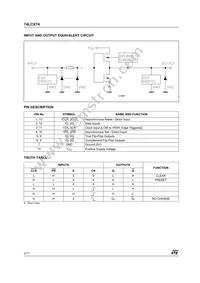 74LCX74TTR Datasheet Page 2