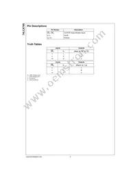 74LCX760MTC Datasheet Page 3