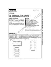 74LCX821MTCX Datasheet Page 2