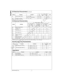 74LCX821MTCX Datasheet Page 5