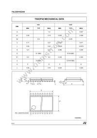 74LCXH162244TTR Datasheet Page 8