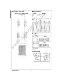 74LCXH16245MTDX Datasheet Page 3