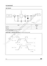 74LCXHR162245TTR Datasheet Page 6