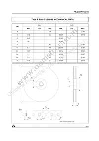 74LCXHR162245TTR Datasheet Page 9