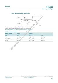 74LV03D Datasheet Page 6