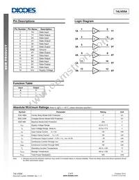 74LV05AT14-13 Datasheet Page 2