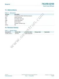 74LV08D-Q100 Datasheet Page 9