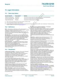 74LV08D-Q100 Datasheet Page 10