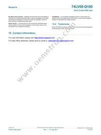 74LV08D-Q100 Datasheet Page 11