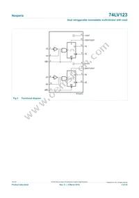 74LV123D/AUJ Datasheet Page 3