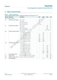 74LV123D/AUJ Datasheet Page 8