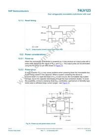 74LV123N Datasheet Page 15