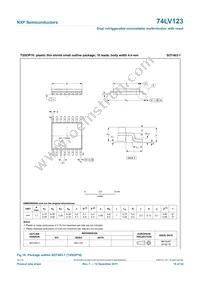 74LV123N Datasheet Page 19