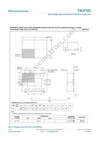 74LV123N Datasheet Page 20