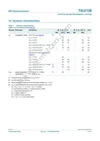 74LV138N Datasheet Page 7