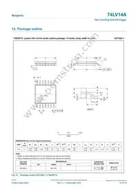 74LV14APWJ Datasheet Page 10