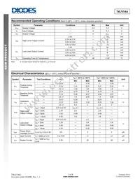 74LV14AS14-13 Datasheet Page 3