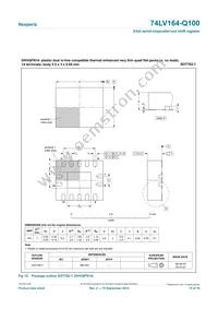 74LV164BQ-Q100X Datasheet Page 15