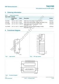 74LV165N Datasheet Page 2