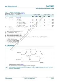 74LV165N Datasheet Page 10