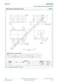 74LV1T02GXH Datasheet Page 9