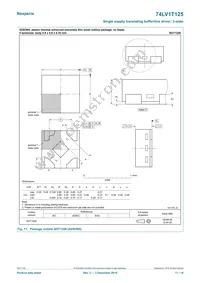 74LV1T125GXH Datasheet Page 11