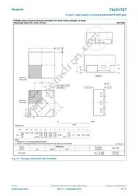 74LV1T87GXH Datasheet Page 10