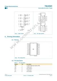 74LV241DB Datasheet Page 3