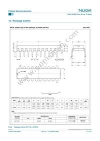 74LV241DB Datasheet Page 11