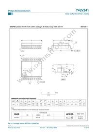 74LV241DB Datasheet Page 13