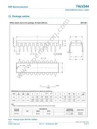 74LV244N Datasheet Page 10