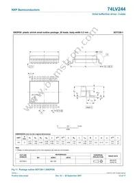 74LV244N Datasheet Page 12