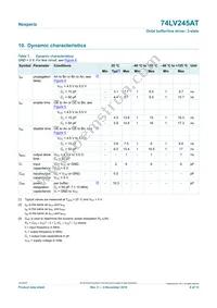 74LV245ATPWJ Datasheet Page 6