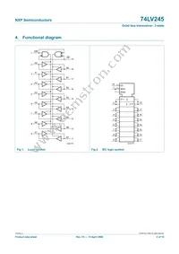 74LV245N Datasheet Page 2