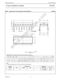 74LV251DB Datasheet Page 8