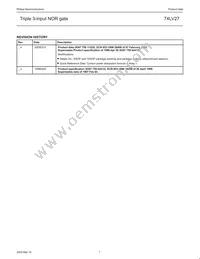 74LV27D Datasheet Page 7